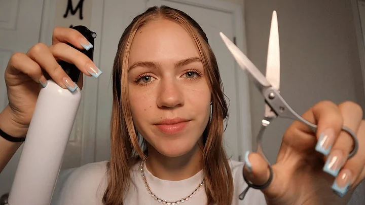 ASMR Haircut (LOTS of SPRAY sounds)
