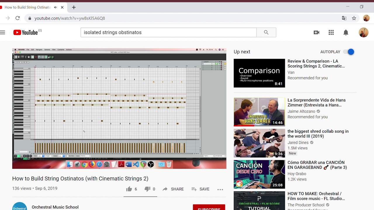 How to Build String Ostinatos with Cinematic Strings 2 YouTube Google ...