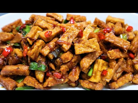 Tahu Tempe Masak Kecap Pedas