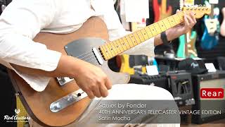 Squier by Fender 40TH ANNIVERSARY TELECASTER VINTAGE EDITION