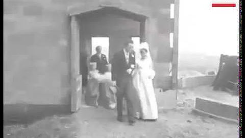 Wedding of 23 year old Miss Gillian Spence and arc...