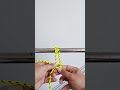 Simple slip knot : เงื่อนกระตุกอย่างง่าย #knot #reel #rope #foryou #tricks