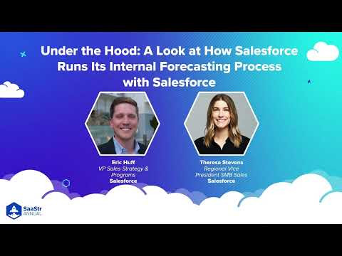 How Salesforce Runs Its Internal Forecasting Process with Salesforce | SaaStr Software Community