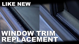 Honda Window Trim/Water Seal Replacement for 10th Gen Civic Sedan