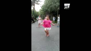 Asian Girl Performs Amazing Skipping Rope Dance