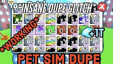 *2023* Pets + Gems Dupe Method 2023 | Roblox Pet Simulator X