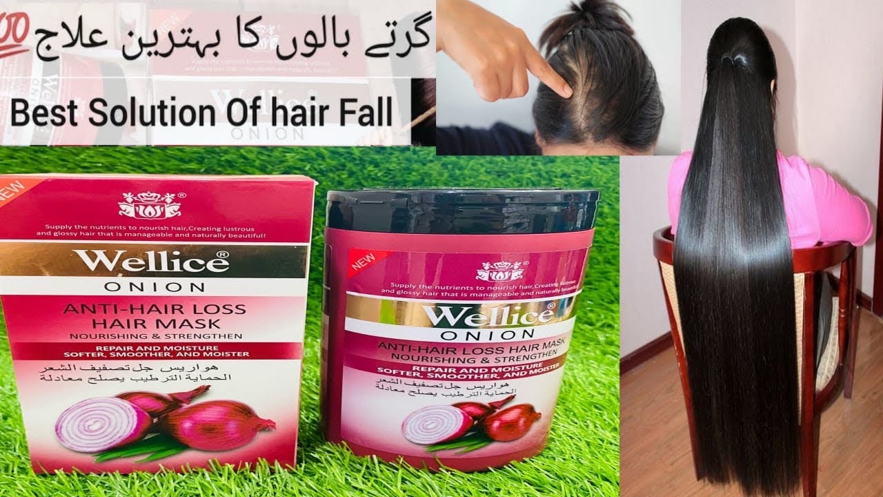 Wellice Onion AntiHair Loss Hair maskbalun ka girna jharna hamesha