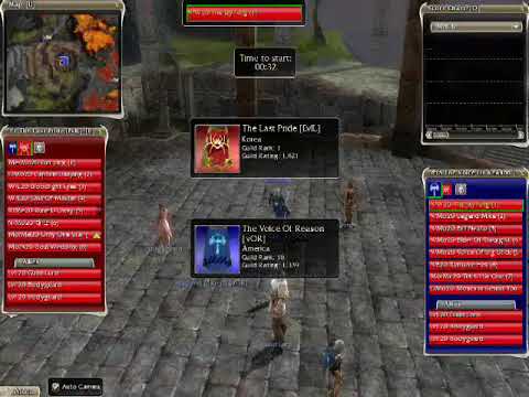 The Last Pride [EviL] rank 1 vs The Voice of Reason [vOR] rank 18 Guild Wars GvG historical circa 07
