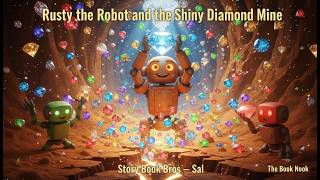 Rusty the Robot and the Shiny Diamond Mine 💎 | Never Give Up | The Book Nook Profile