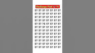 Find the Hidden Number in 5 Seconds! | Observation Challenge 🔢