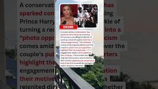 JUST NOW: Commentator SLAMS Prince Harry & Meghan Markle Over ‘Hospital Visit Photo Op’ Claims 🚨