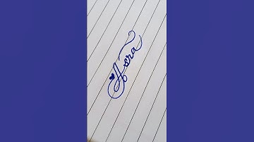 Asra beautiful writing #names #calligraphy #moderncalligraphy #shortsfeed #satisfyingvideo #song