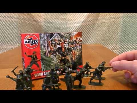 Plastic Soldier Review: AIRFIX 1:32 AUSTRALIAN INFANTRY - YouTube