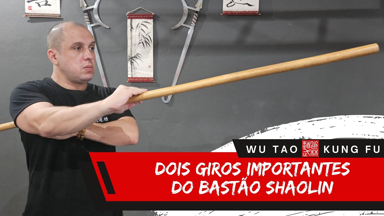 Você Precisa Dominar Esses 2 Giros no Bastão Shaolin