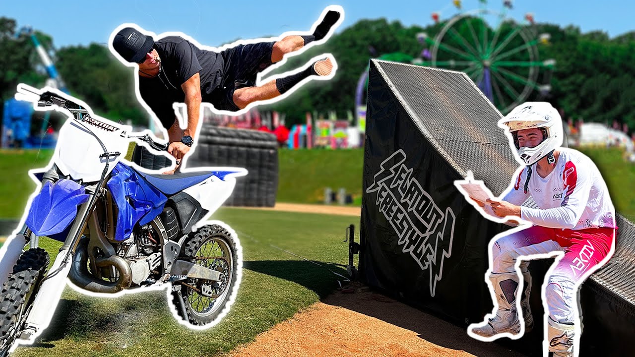 I hired a Dirt Bike Coach (FMX)
