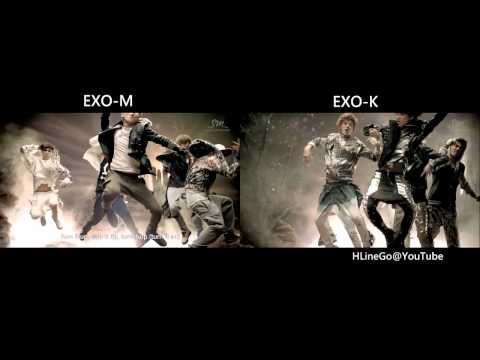 Exo & Love Love Love (+) 左右声道