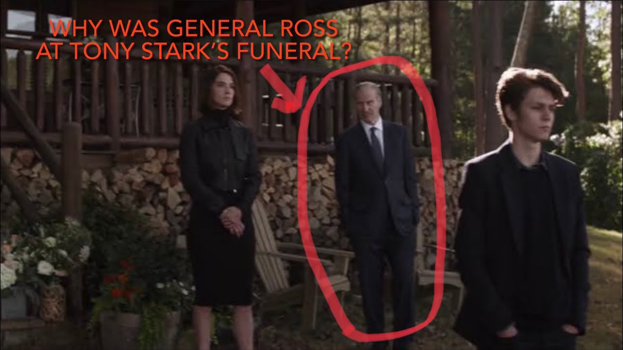 Why Was General Ross At Tony Stark’s Funeral? - YouTube