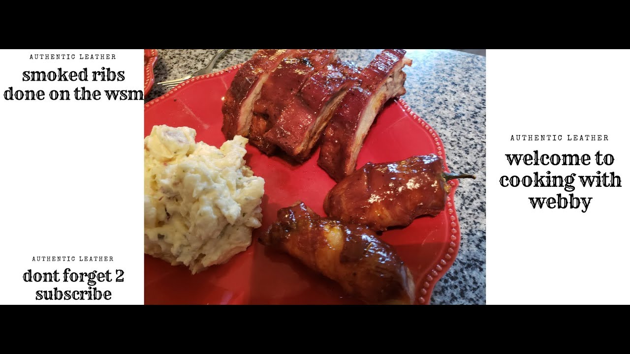 smoked-ribs-3-2-1-method-on-the-wsm-youtube