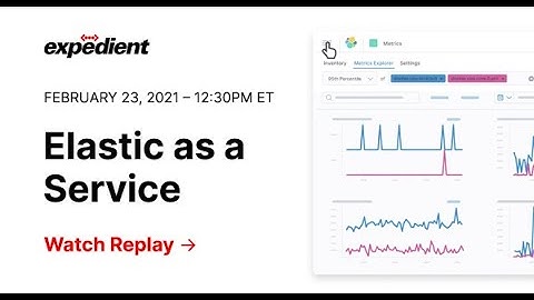 Meet Elastic as a Service, by Expedient