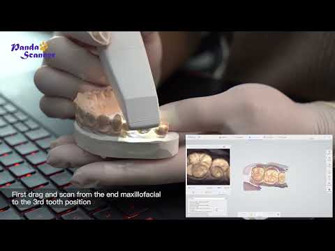 Panda Scanner | Mandibular Scanning Technique Tutorial