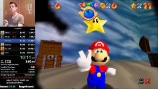 Super Mario 64 120 Star Speedrun Former WR in 1:39:57