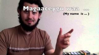 What Is Your Name? Somali Conversation.