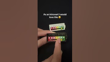 Introverts would love this pin! #fyp #introvert #socialbattery #anxiety #socialbatterypin