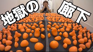 足の裏を破壊する地獄の廊下