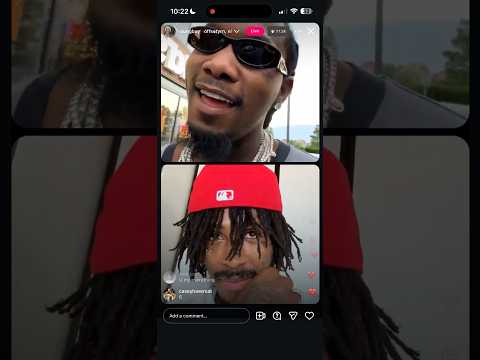 NBA YoungBoy On Instagram Live with OffSet #youngboyneverbrokeagain #nba #4kt #migos #viral