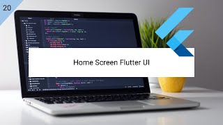 Home Screen Flutter UI - 25 Days Of Flutter
