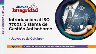 Information #IntegrityThursdays | Introduction to ISO 37001 Anti-Bribery Management Systems Guide