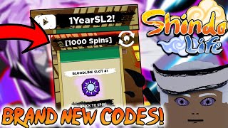 [Codes] Shindo life 1000 Spin Codes & 25000 RellCoins Codes! Shindai Rengoku New Update