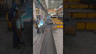 Incredible industrial welding process! ποΈβ‘π±#tech #engineering #industrial #manufacturing #welding