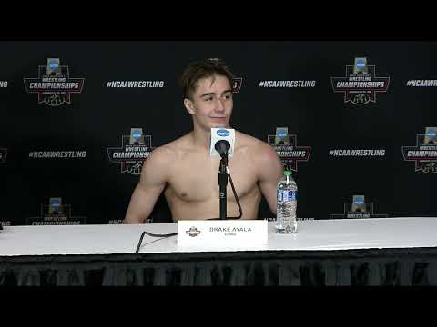 Drake Ayala (Iowa), 2024 NCAA 125-lbs. semifinals winner