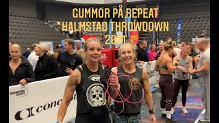 Halmstad Throwdown 2021, ur ett lags perspektiv : Gummor på repeat