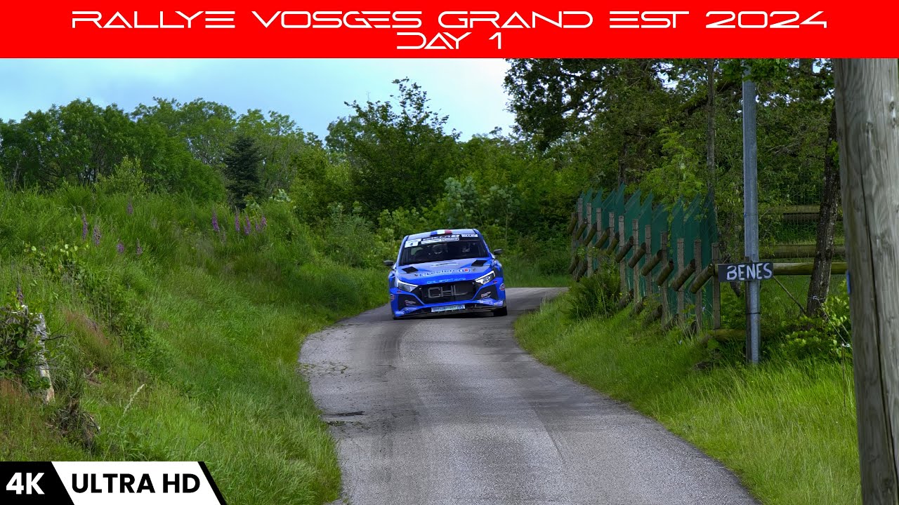 Rallye Vosges Grand Est 2024 | Day 1 | 4kᴴᴰᴿ Rallye Time