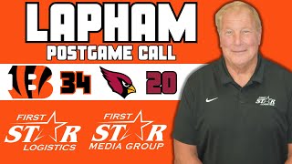 Dave Lapham Postgame Call | Cincinnati Bengals Joe Burrow & Ja'Marr Chase Roll To 34-20 Win