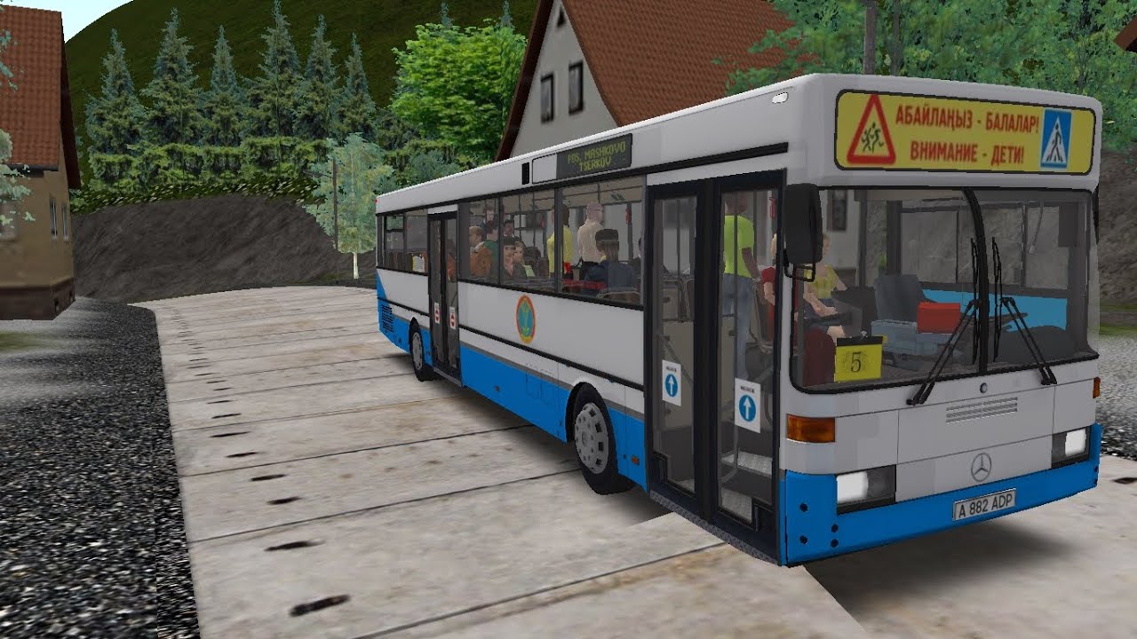 OMSI 2 Могэс. Маршрут 5 на MB O405 ZF