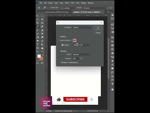 Photoshop Script EASILY Creates Random Fills | PHOTOSHOP TUTORIAL #shorts