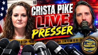 CRISTA PIKE IN COVER UP SHES AWAKE AND TALKING LIVE PRESS CONFERENCE BEST BITS !