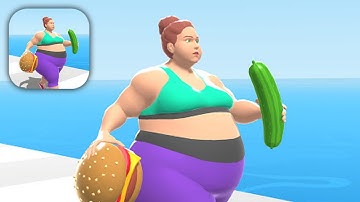 Fat 2 Fit - All Levels Eat Burger And Cucumber