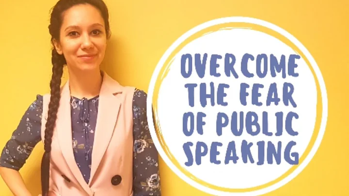 Overcome the fear of public speaking. Elena Ursu