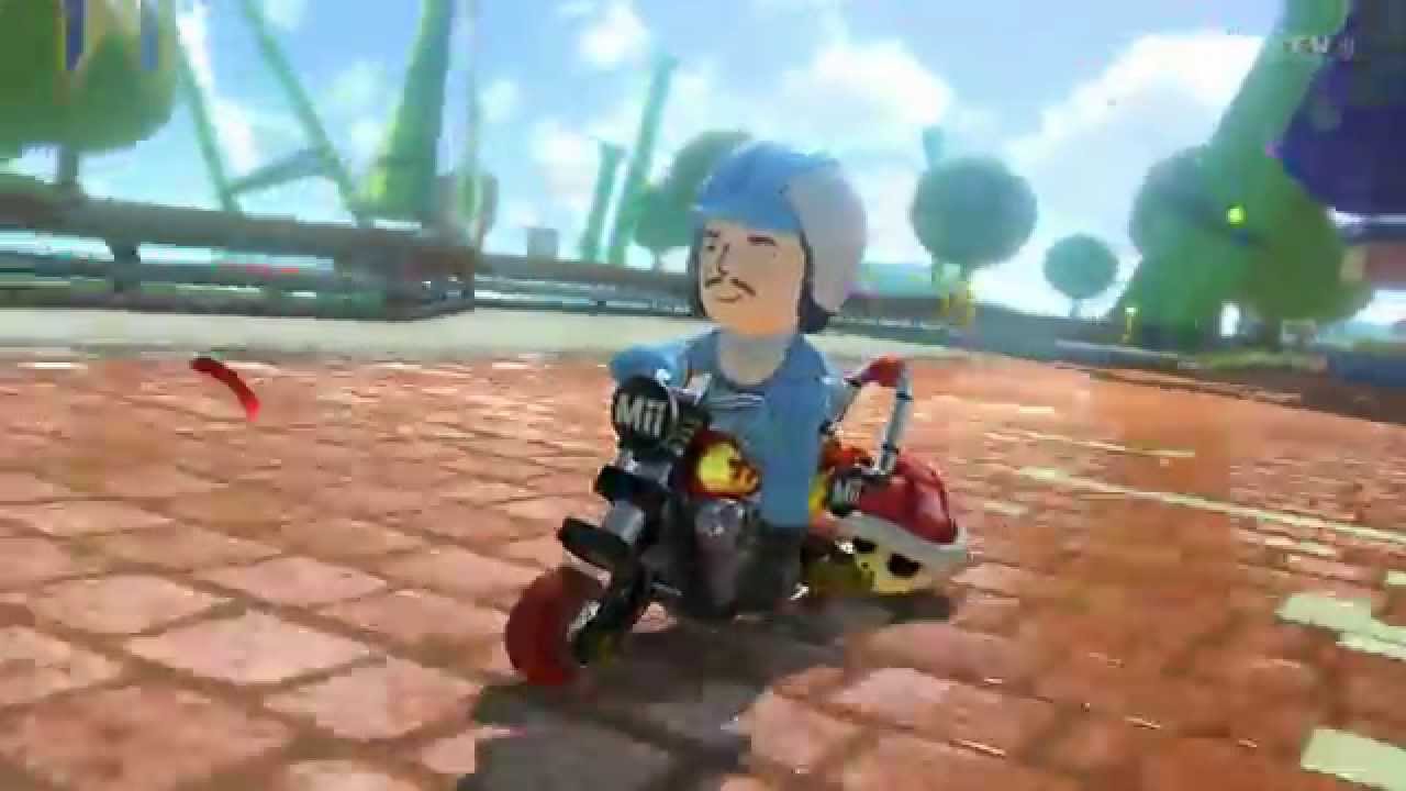 Mi segunda partida online de Mario Kart 8
