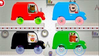 PEPI GARAGE KIDA GAME APP - CUSTOMIZE CARS DRIVE IT THROUGH THE FOREST ON A BUMPY AND UNIQUE ROAD screenshot 4