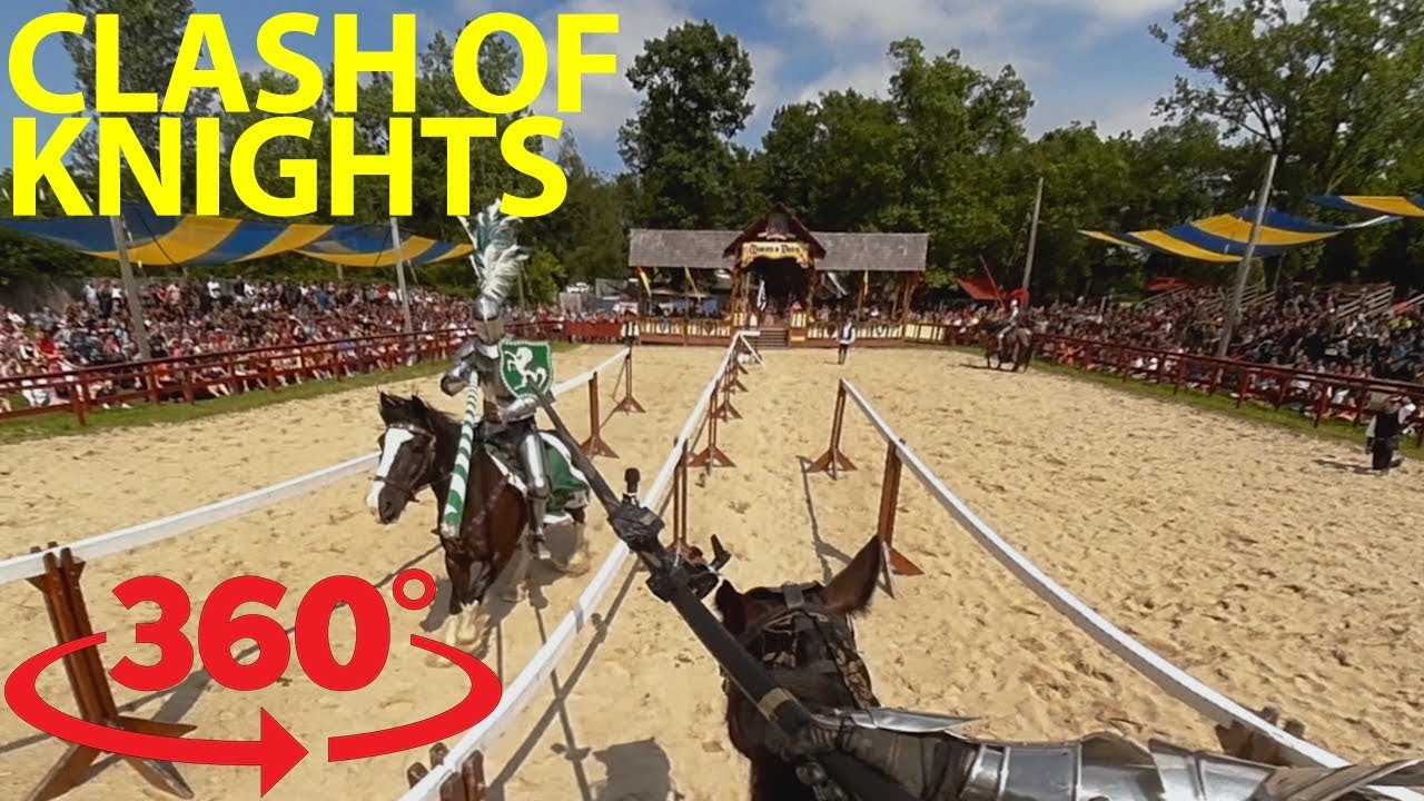 Medieval conquest: Battle for victory in a wild jousting match in VR