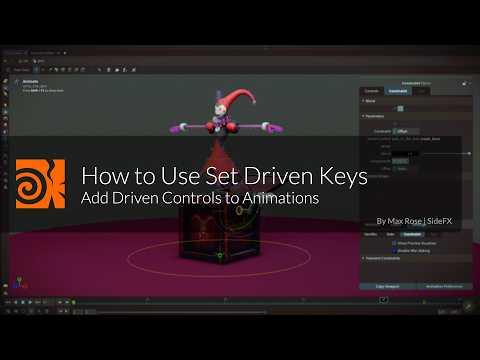Houdini 22 | How to Use Set Driven Keys