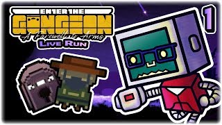 Unlocking Gunslinger (1/2) | Part 1 | Let's Play: Enter the Gungeon: A Farewell to Arms | Twitch VoD
