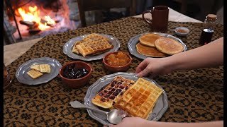 1820s Eat & Chat  200 Year Old Waffles & Justine's Pancakes