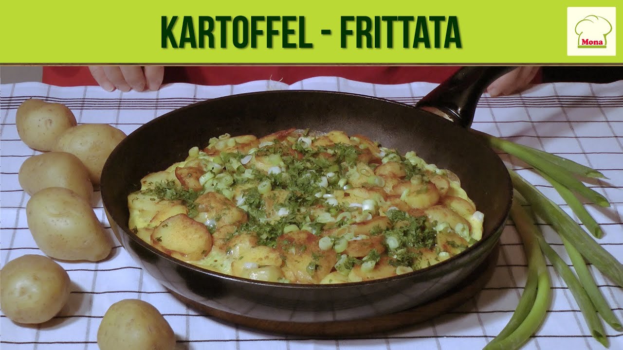 Kartoffel - Frittata - YouTube