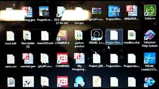 Upload Parameters from KEB F5 Combivis Drive to PC